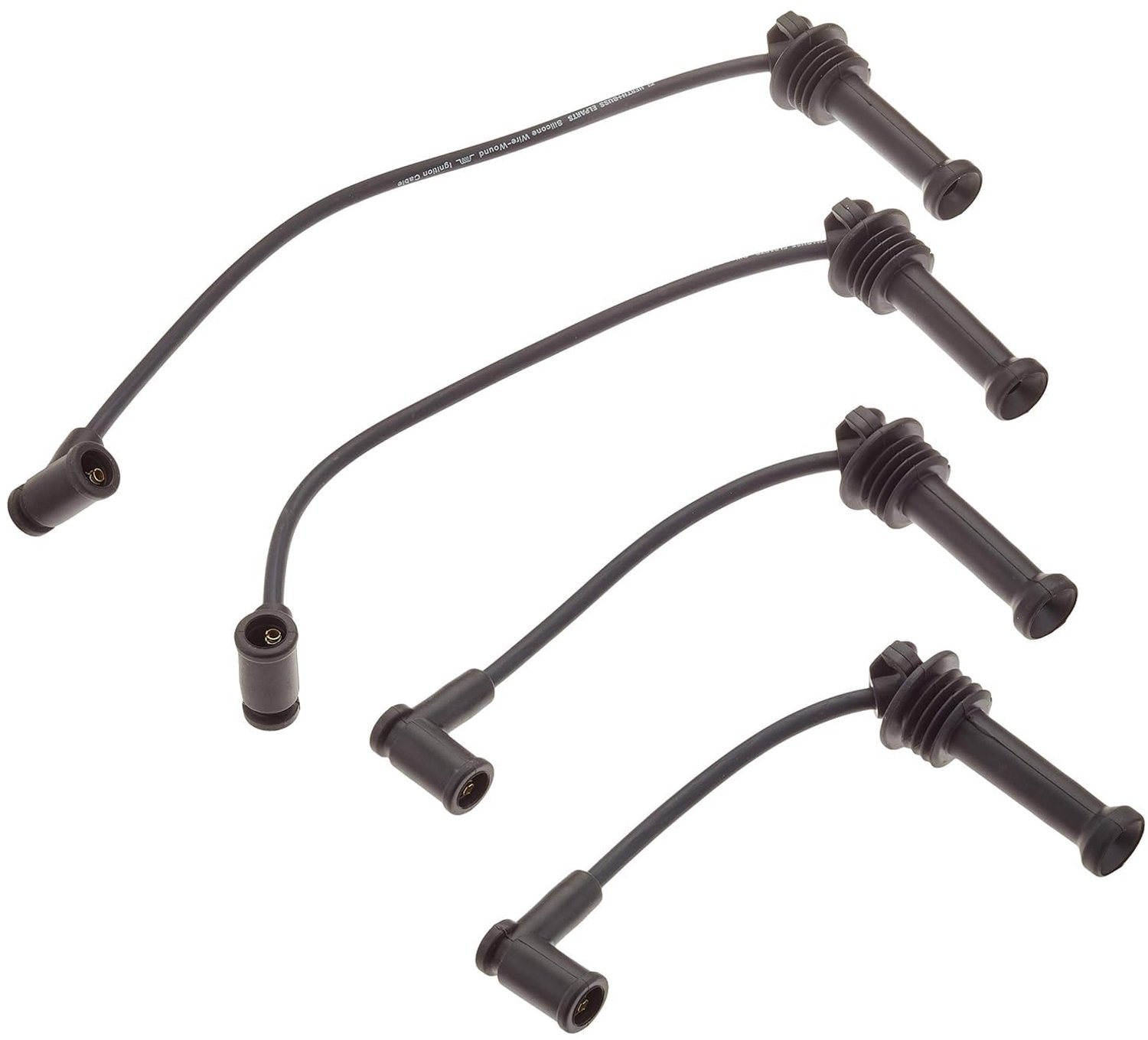 Ontstekingskabelset 4-delig - Vervangingsonderdeel voor Mondeo Fiesta Focus - Betrouwbare auto-accessoires - ShopVlot