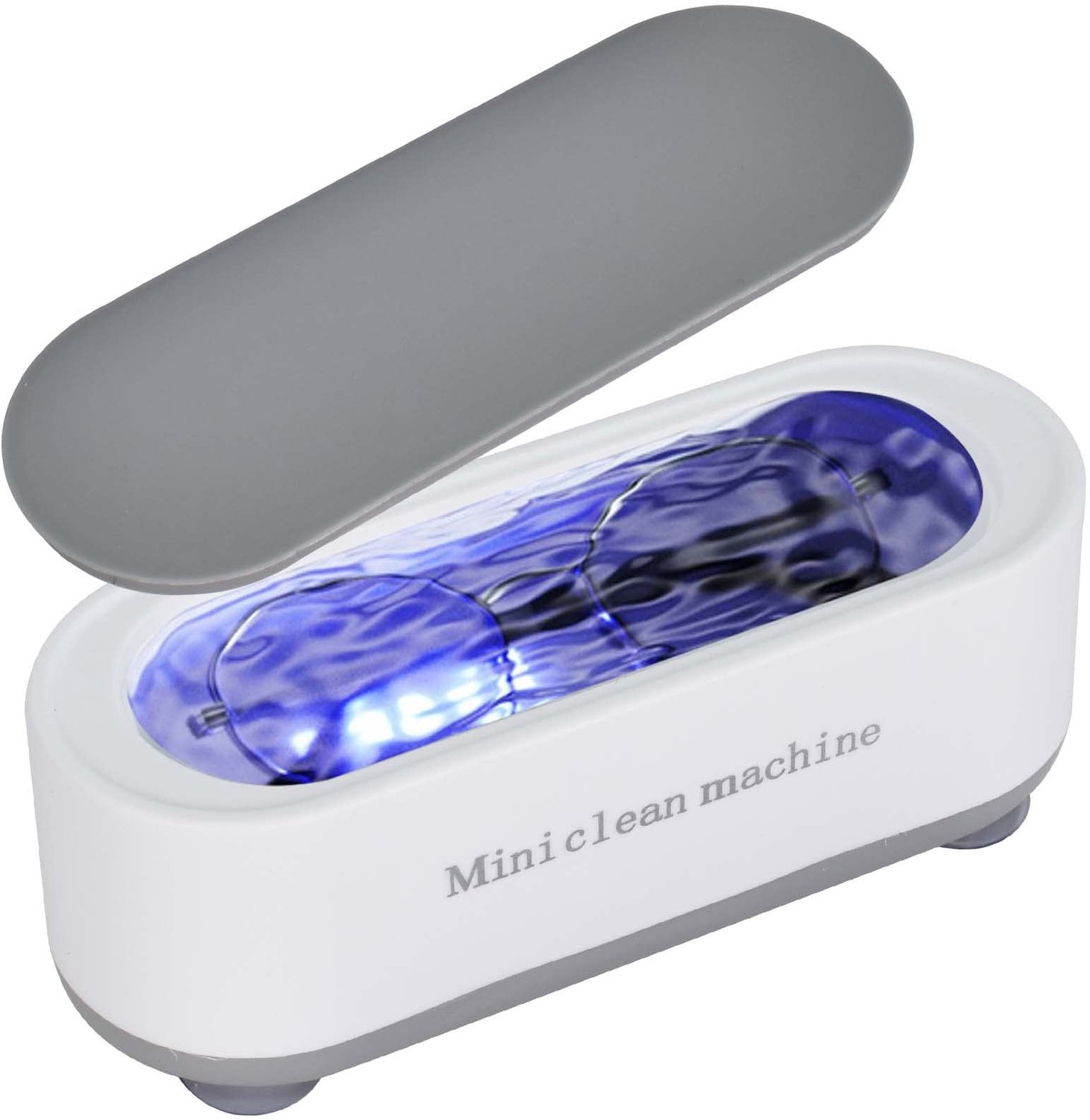 Jinlaili Ultrasone reiniger, 47000 Hz, professionele ultrasone reiniging, 350 ml, draagbare ultrasone wasmachine - ShopVlot