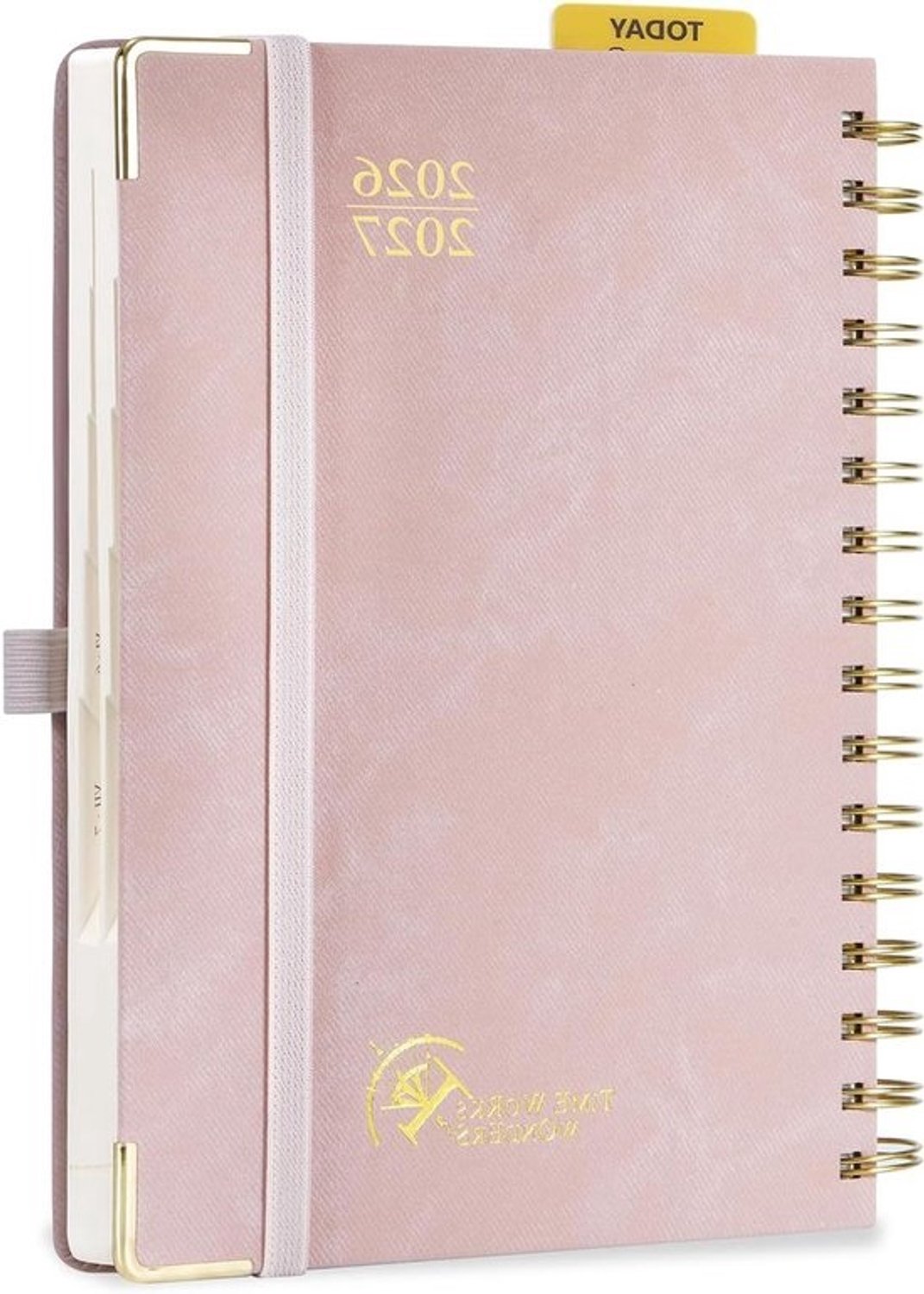 Agenda 2026 2027 - Dagplanner Notitieboek - Drukke dagen plannen - 1 Pagina per dag - 215 x 145 cm