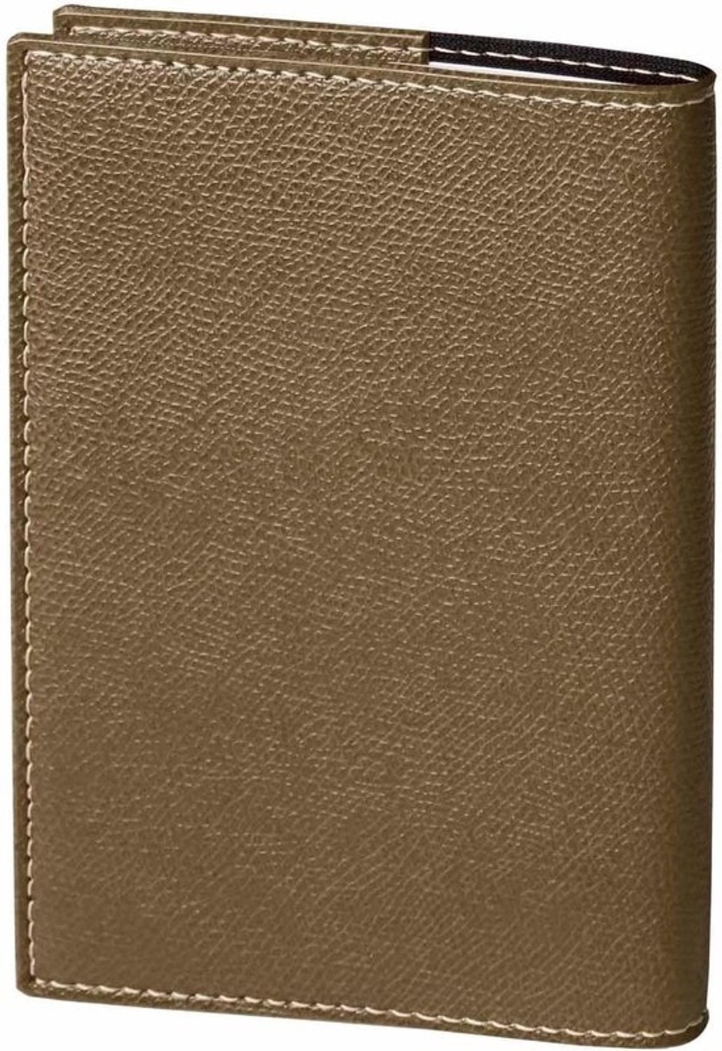 Weekkalender - Afsprakenplanner Agenda - Organiseren van afspraken - Afneembare navulbare kaft - 10 x 15 cm - Brons