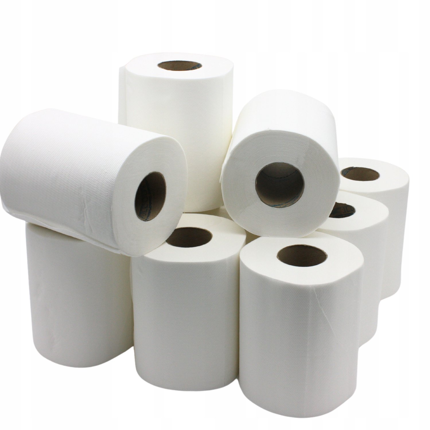 Papieren Keukendoeken 6 Rollen 100% Cellulose 2-laags 60m