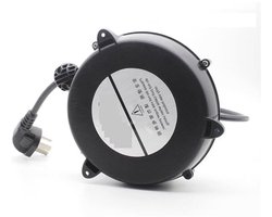 Kabelhaspel - Wikkelapparaat - Kabel Organisatie - Automatisch Intrekbaar - 2.5 meter - Zwart