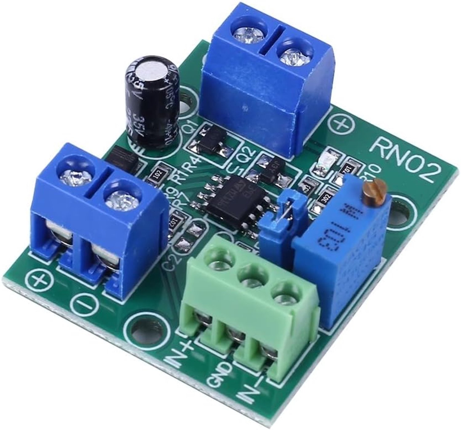 Voltage comparator module 4.5V-30V - dual signalvergelijking - 3 werkmodi - ideaal voor elektronische toepassingen - ShopVlot