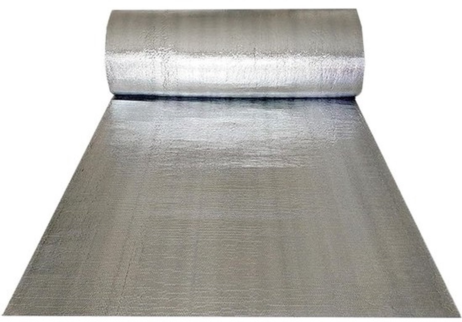 Radiator Isolatiepaneel - Isolatiefolie Warmtefolie - Energie Besparen - Dubbele Aluminium Laag - 1x2m - Zilver