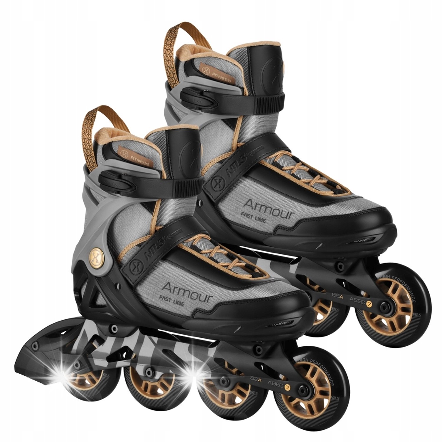 NILS Kinderen & Volwassenen Inline Skates Rubberen Wielen