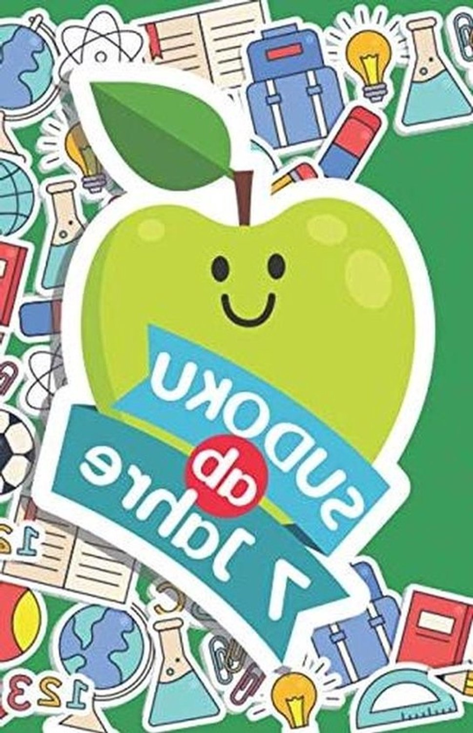 Sudoku Boek Kinderen - Puzzelboek Logica - Denkspel Oefenen - 300 Sudoku Puzzels - A5 Formaat - Blauw