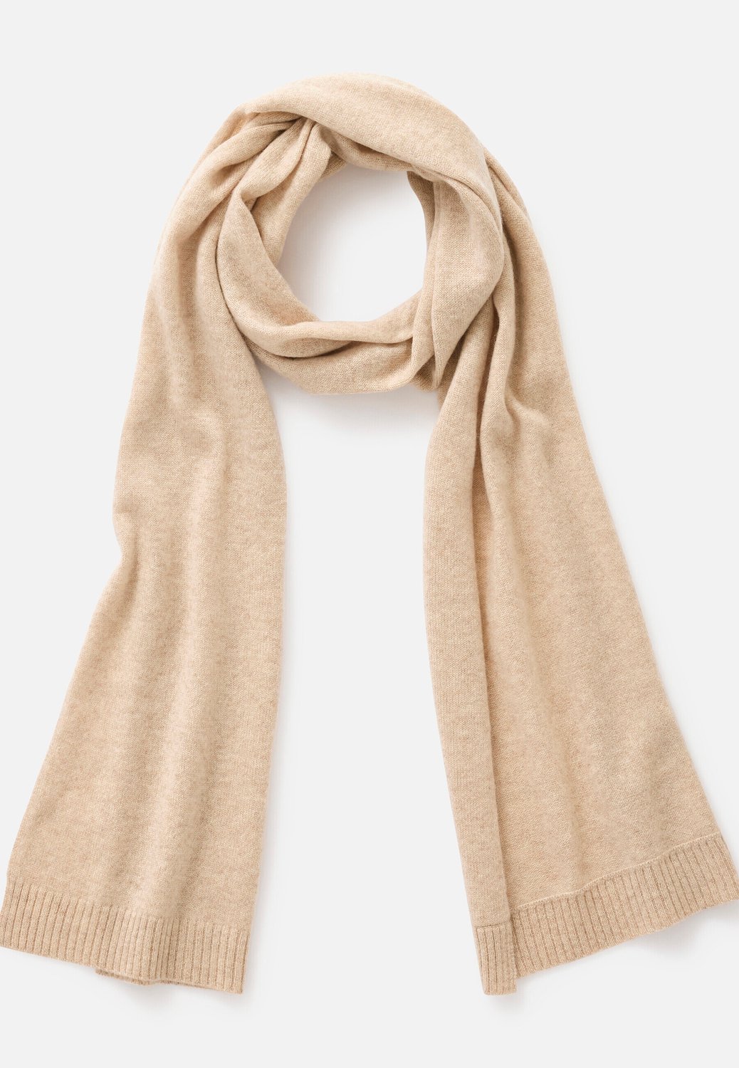 Damart - Sjaal van zuiver kasjmier - Dames - Beige - Eén maat