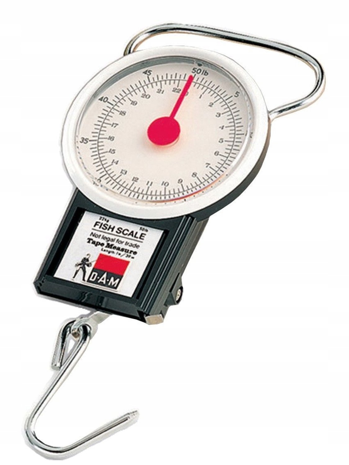 DAM Visweegschaal 22kg met Meetlint - Mechanisch