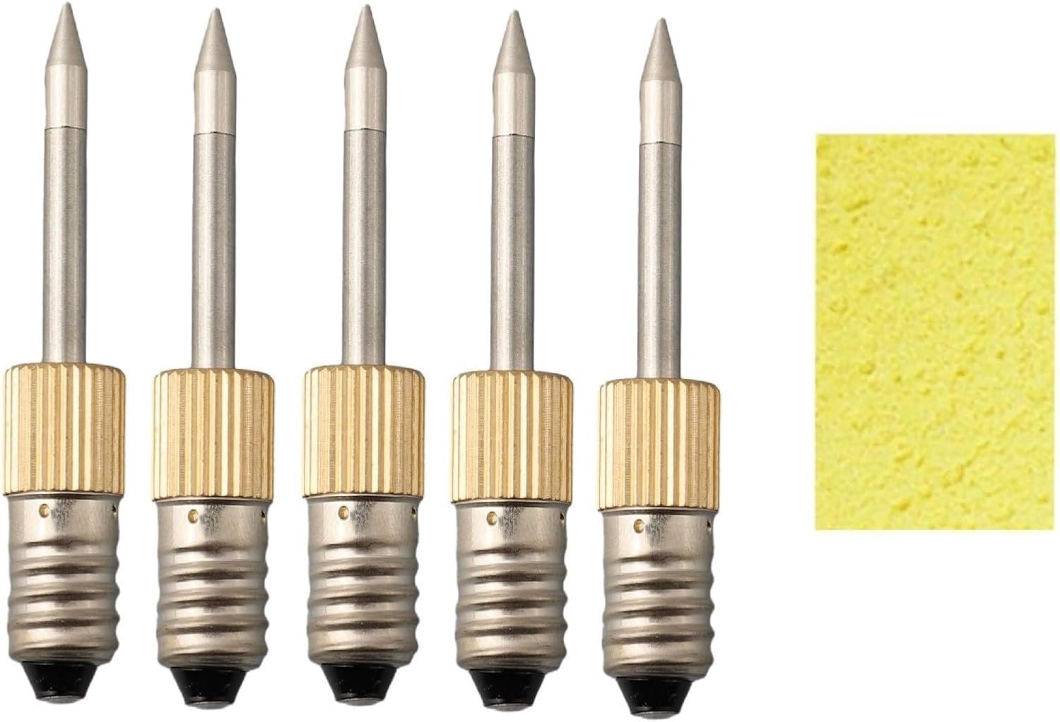 Soldering Iron Needle Tips E10 - 5 Stuks - Koper Staal - Voor Efficiënt Soldeerwerk - ShopVlot
