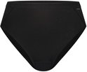 Zwarte slip met hoge taille en Ten Cate logo op de band.