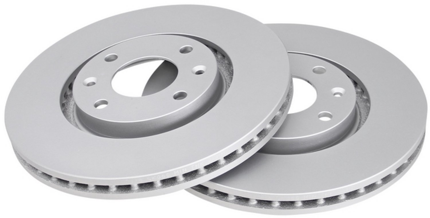 A.B.S. 17338 Remschijven voor, set van 2 - Citroën C3, C4, Opel Corsa F - 283 mm - geventileerd