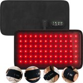 Nuvance Infrarood Band - Red Light Therapy - Infraroodlamp - 72 LEDs - Infrarood Mat - Rood Licht Therapie - Onderrug, Schouders, Nek, Buik & Benen