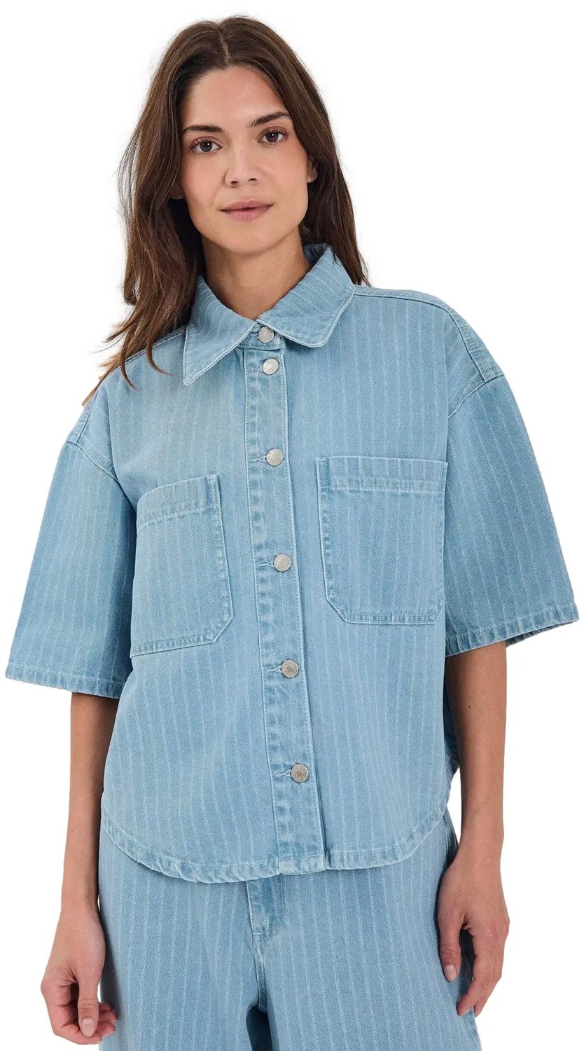 Dames shirt Norr Kenzie Blauw