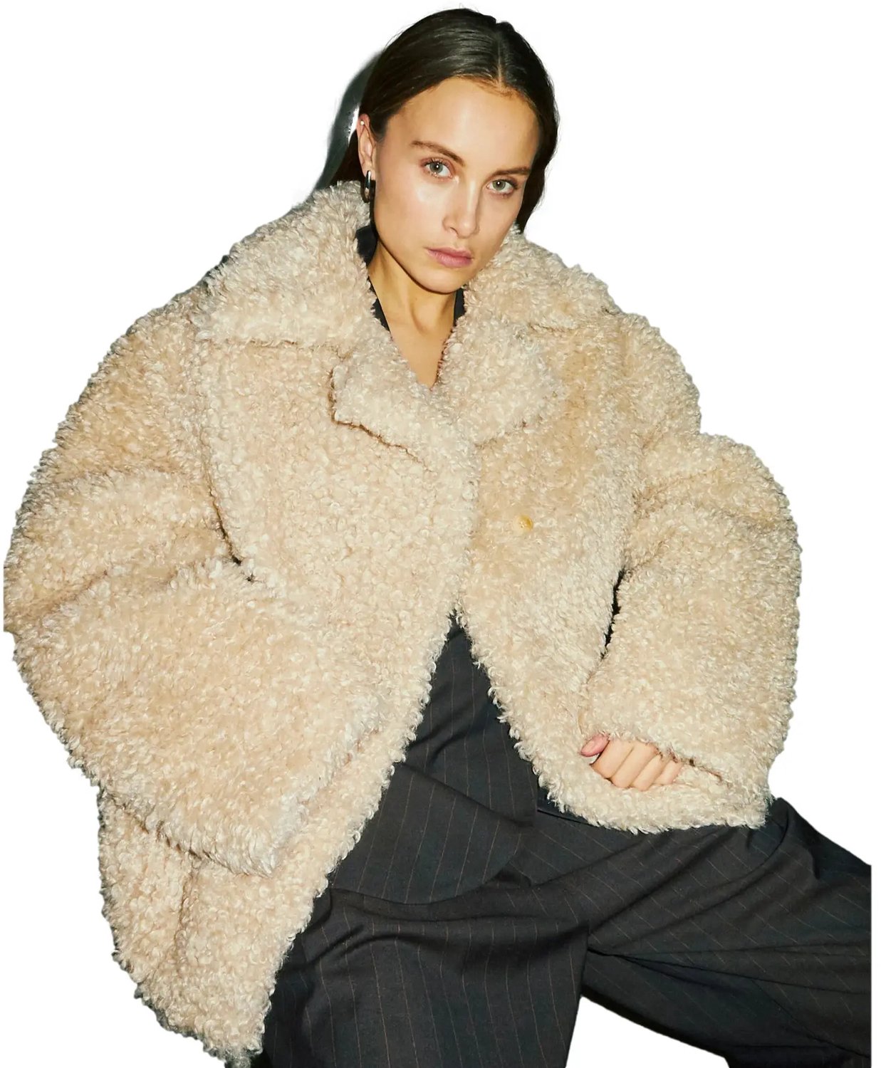 Damesfleece Norr Bang Creme