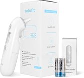 Solufit® 2-in-1 Thermometer - Oorthermometer & Voorhoofd Thermometer - Digitale Infrarood Koortsthermometer voor Volwassenen, Kinderen en Baby's - Snel & Nauwkeurig