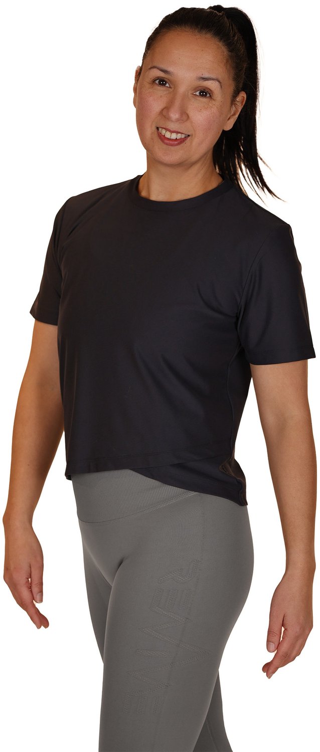 REVIVE Harmonious - Sportshirt Dames - Yoga - Jet Black - Maat XS
