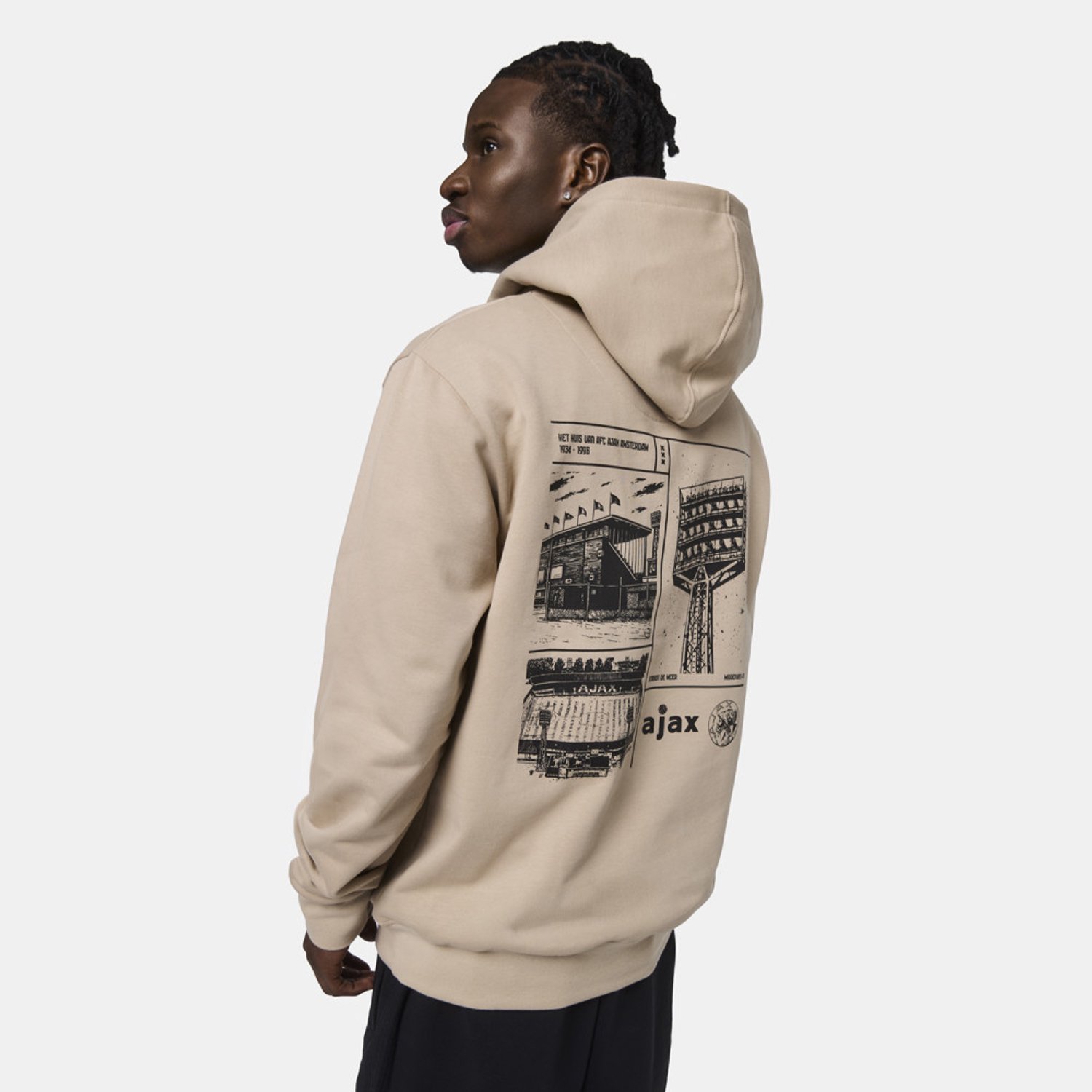 Ajax-hooded sweater De Meer senior