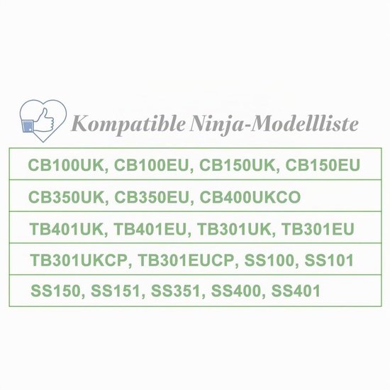 Vervangend Messenblok - Voor Blender - Compatibel met CB350EU CB100EU CB150EU TB401EU TB301EU TB301EUCP SS101 SS151 SS351 - Zwart — afbeelding 4