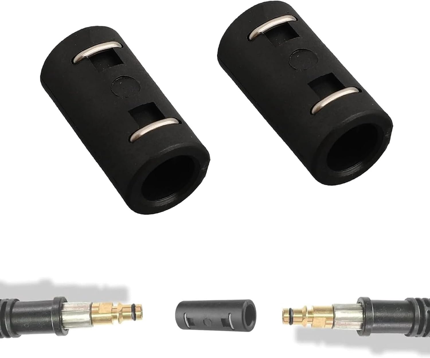 slangverbindingen hogedrukreiniger - Quick Connect-adapter - verlenging - ideaal voor moeilijk bereikbare plekken - ShopVlot