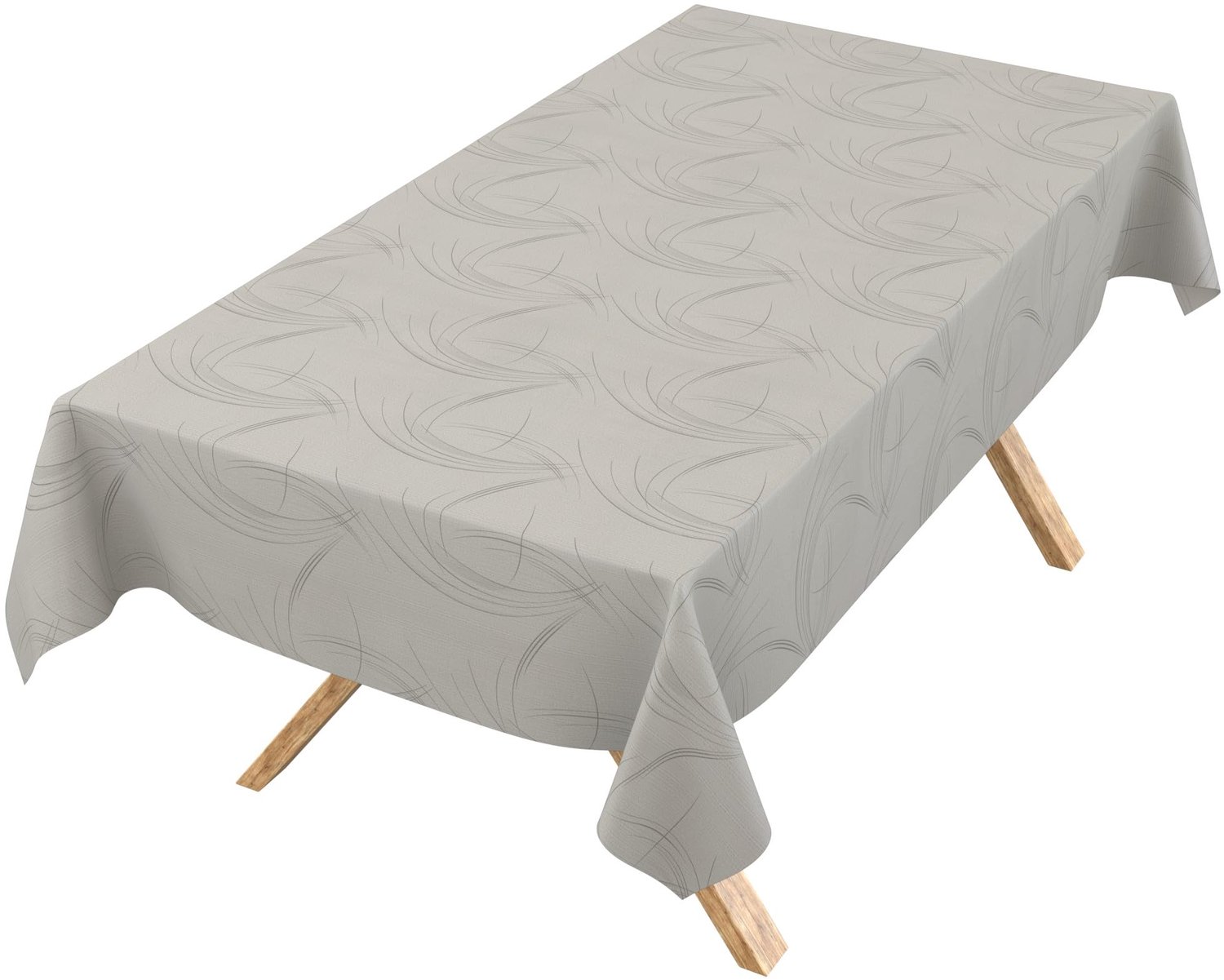 ANRO Tafelzeil op rol Geometrisch Meerkleurig 140cm x 20m – Afwasbaar Tafelkleed Rechte rand