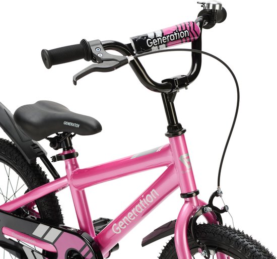 Generation Sport 16 inch Roze – Kinderfiets - 4 t/m 6 jaar — afbeelding 5