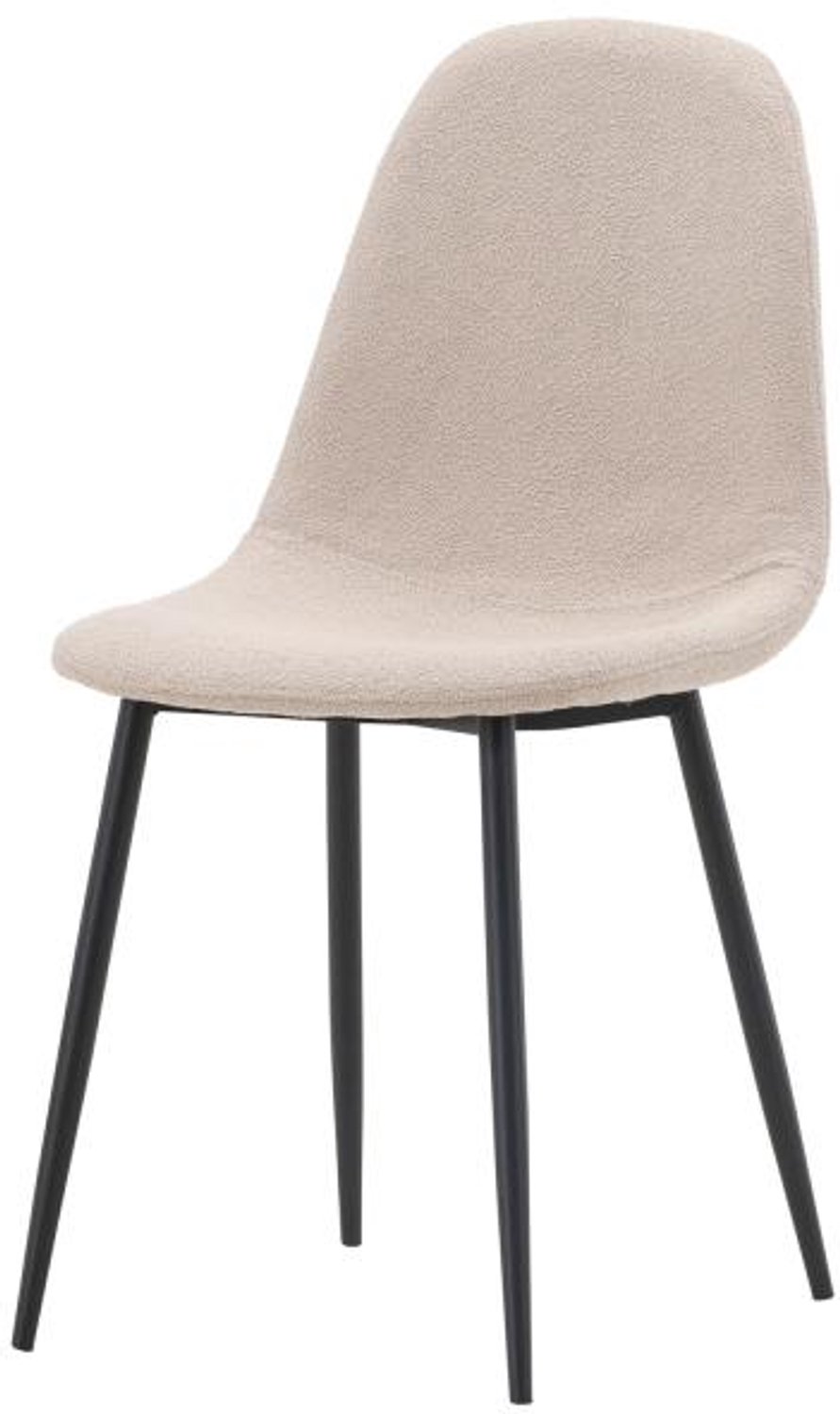 Svea Selo eetkamerstoel - boucle - beige
