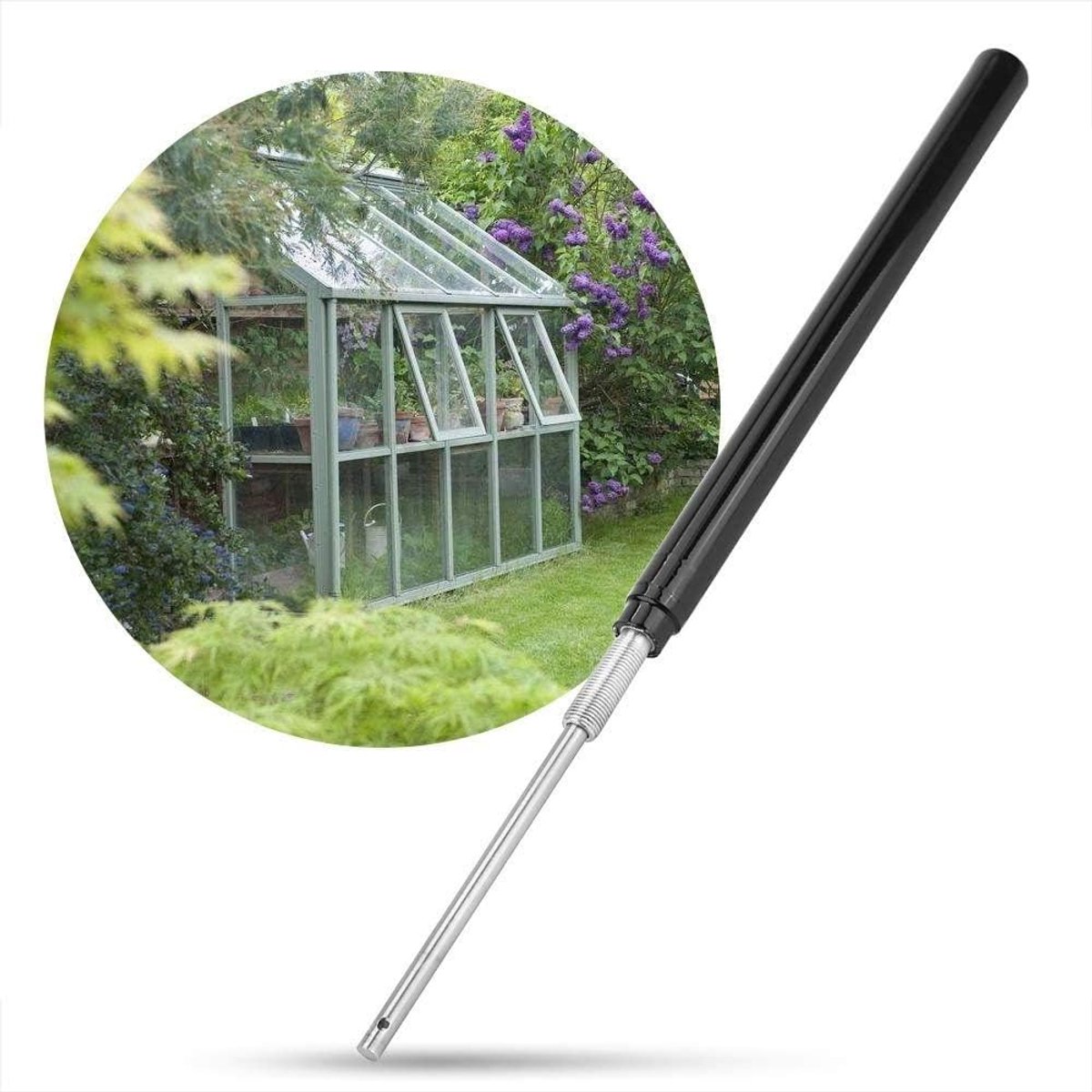 Samfox Replacement Greenhouse Cylinder Window Opener Automatic For Cold Frames Sensor Sensitive Automatic Greenhouse - ShopVlot