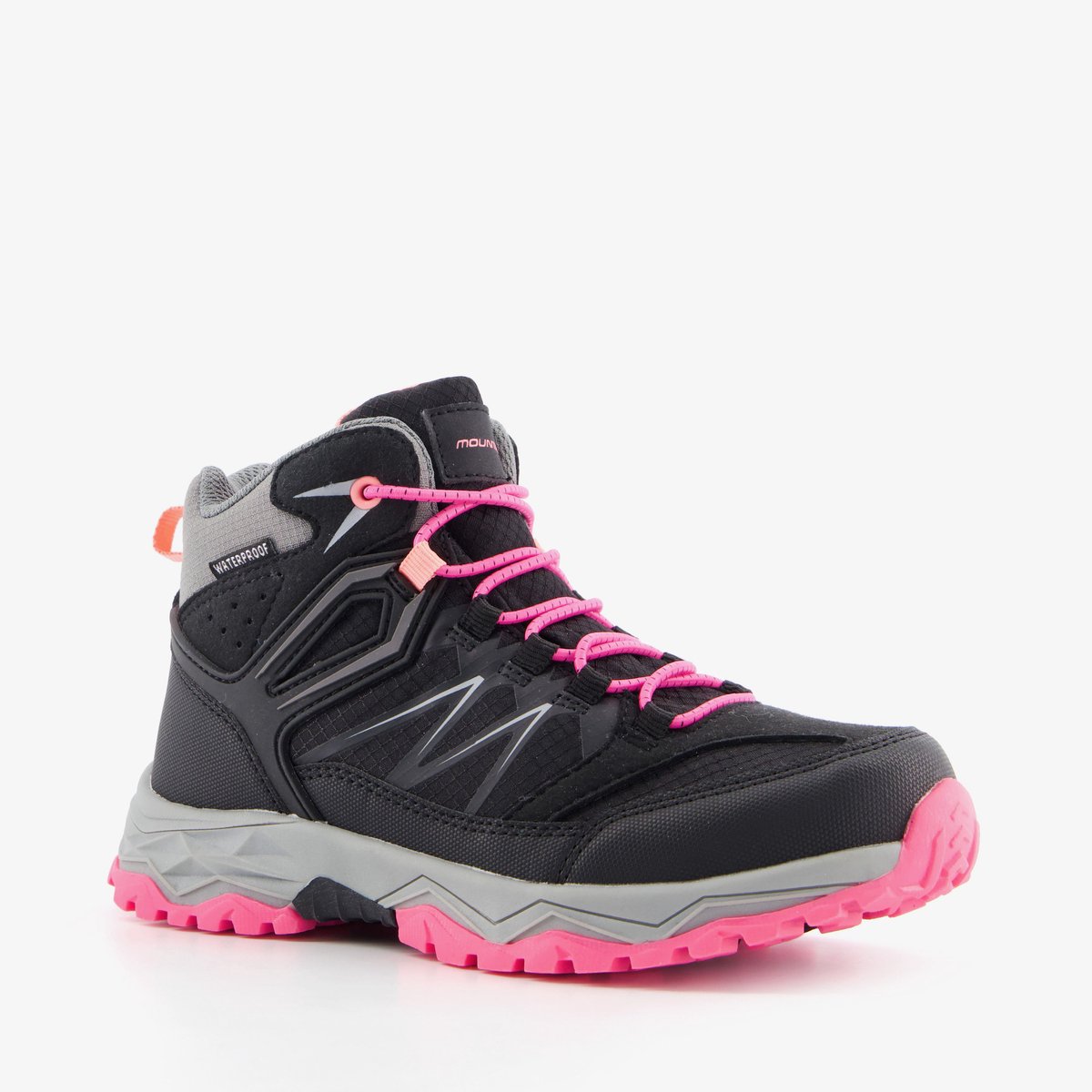 Mountain Peak hoge kinder wandelschoenen cat. A B – Uitneembare zool Zwart