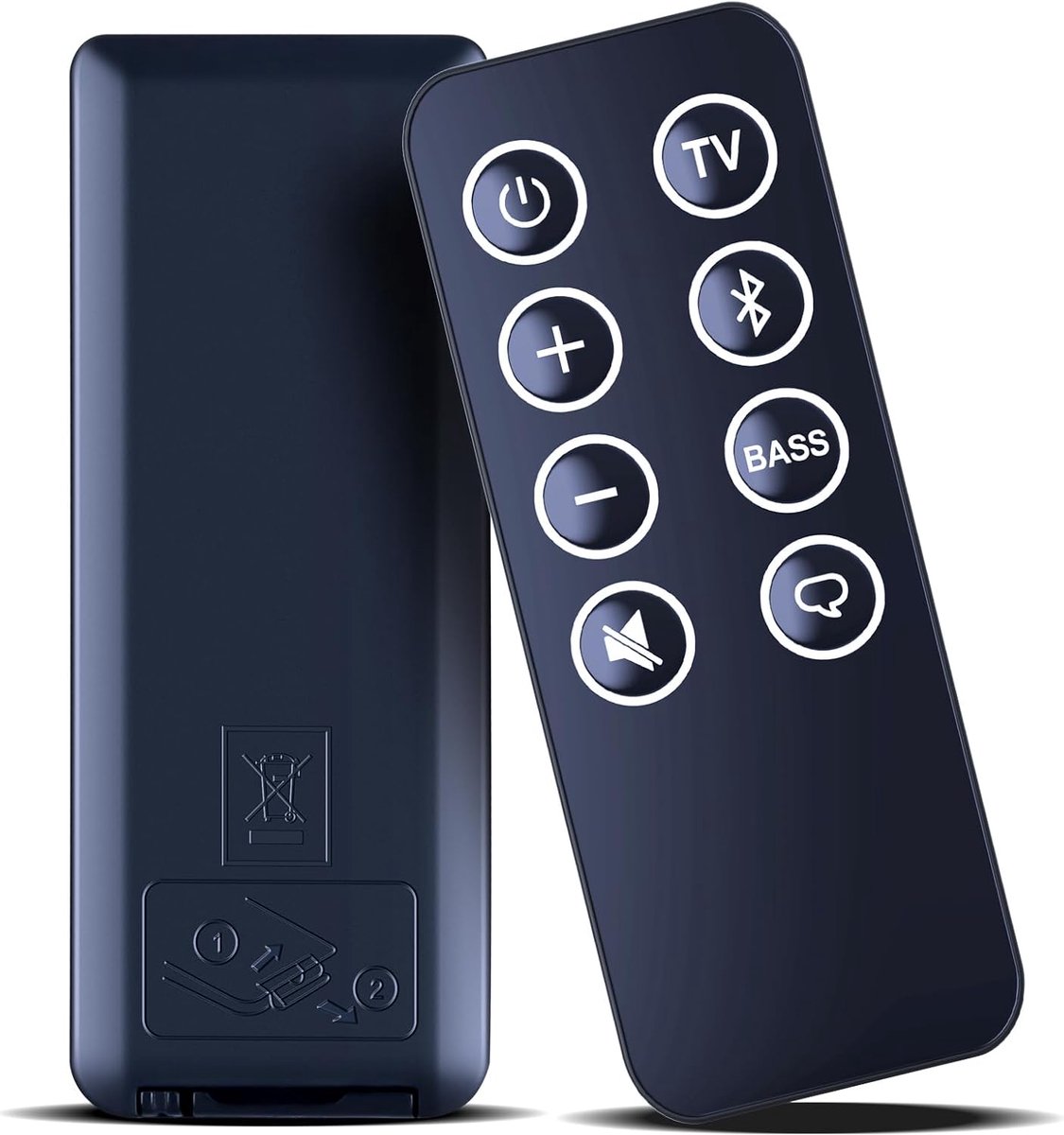 Afstandsbediening voor Soundbar Bose Solo 5, 10, 15-serie, compatibel met Bose Solo Soundbar Series II en TV Soundbar Sound System 418775 410376 431974 845194 838309-1100