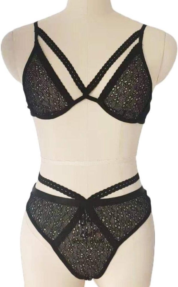 Bodystockings dames Erotische Vrouwen Porno Kanten Lingerie Beha Ondergoed Beha String Temptation Dames Nachtkleding Set