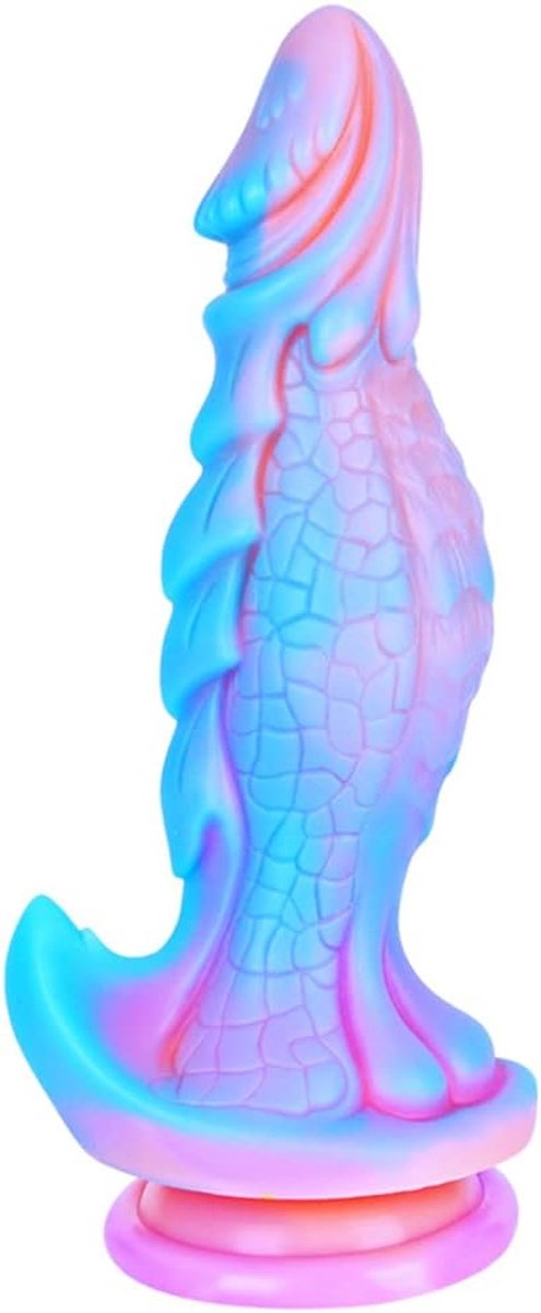 25 cm gigantische fantasiemonsterdildo,grote dildo met zuignap, siliconen drakendildo plus size anale plug,flexibele G-spot verlengde penis,grote penis voor volwassenen,geschikt voor mannen en vrouwen