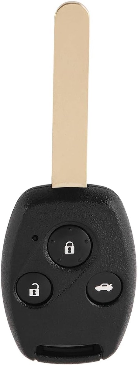 3 Knoppen Auto Afstandsbediening Sleutel ID48 Chip 433MHz Compatibel met Honda CR-V Accord
