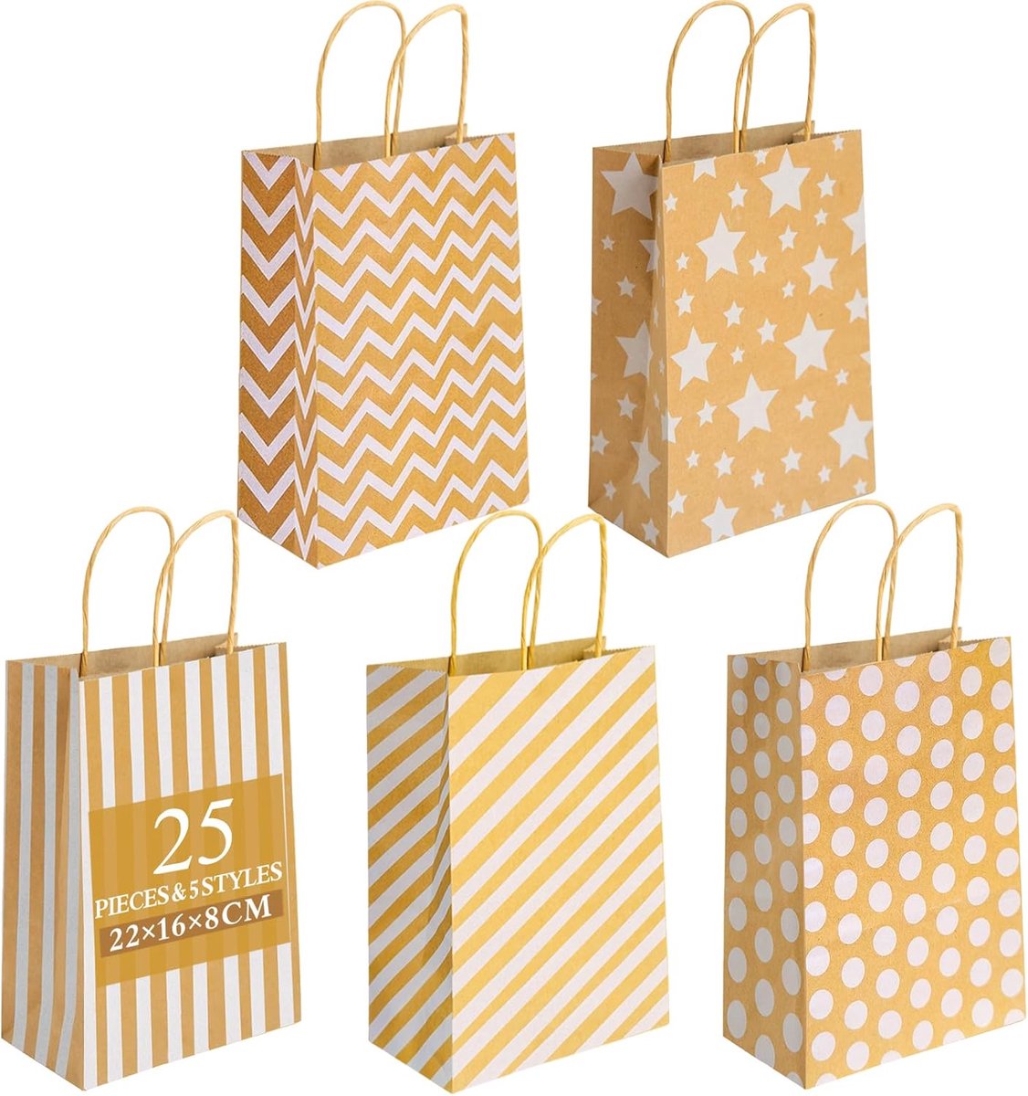 Papieren zakken 25 stuks
