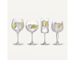 Luigi Bormioli Mixology - Ginglas - Gemengde set - 4 stuks