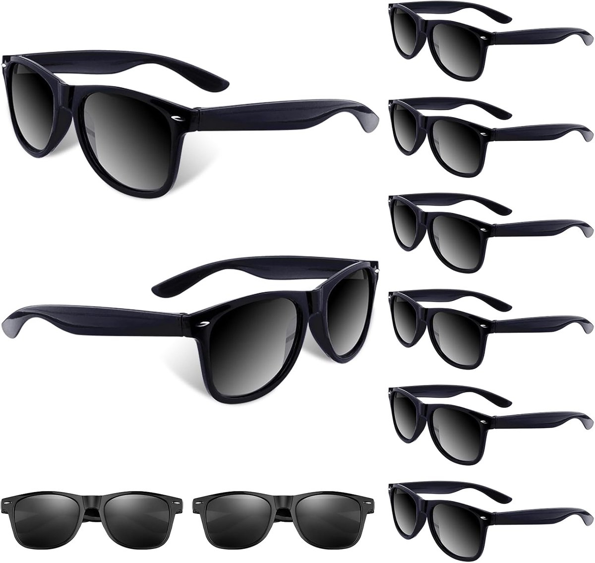 10/20/40 Pack Kids Zonnebril Bulk Retro Party Gunsten voor Bruiloft Strand Zomer Zwembad Feestbenodigdheden Goodie Stuffers