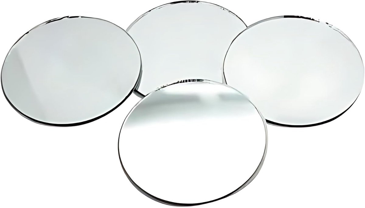 Rond, 50 mm, 4 stuks