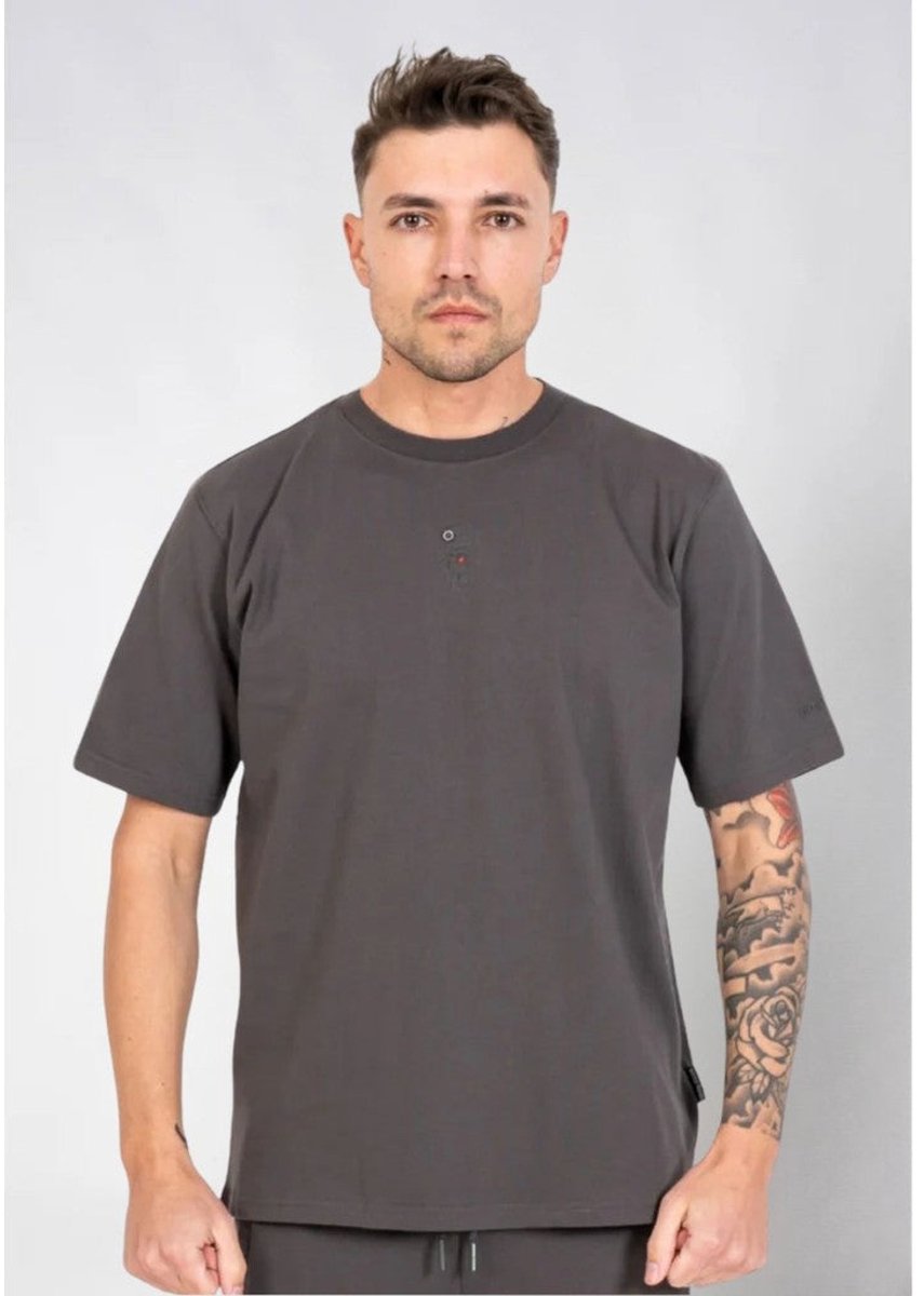 ASTI T-SHIRT - STONE GREY L
