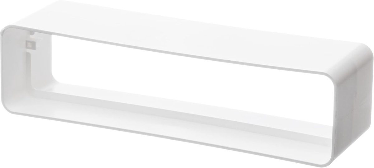 220 x 55 mm kunststof kanaalconnector voor vlakke kanaalventilatiesystemen (vrouw) - verbindingsstuk