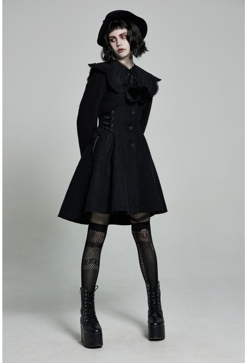 Punk Rave - Adorata Gothic Lolita Jas - XL - Zwart