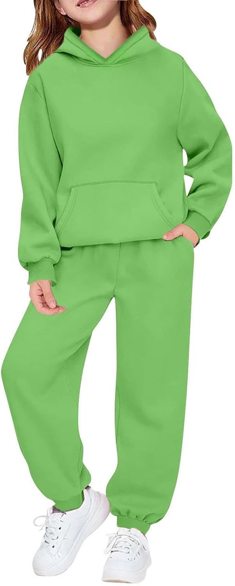 2-delige set voor meisjes, blouse met korte mouwen en joggingpak, diermotief, zacht materiaal, modieus, herfst, zachte kleding, kleine meisjes, strand, A213