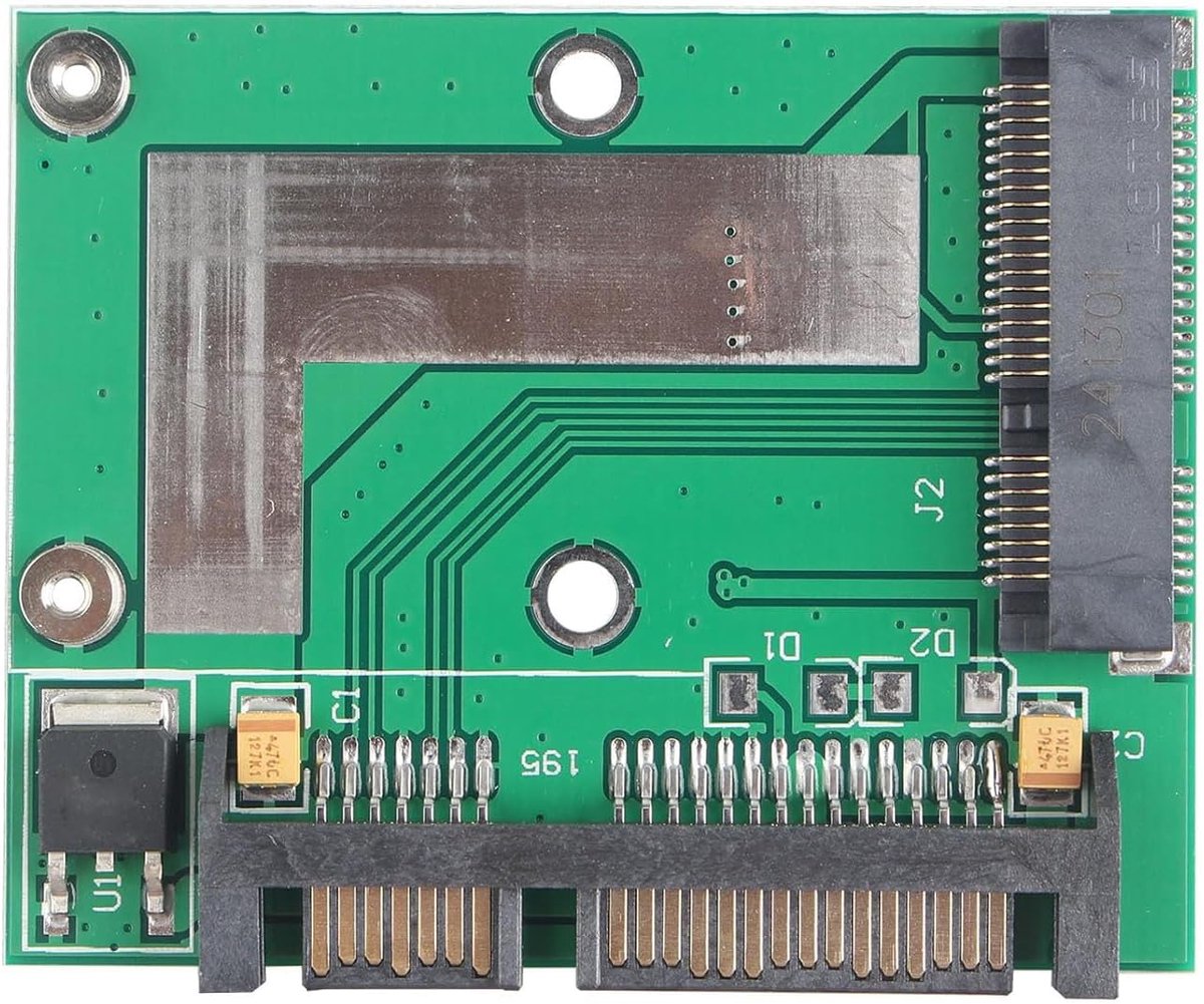 MSATA SSD to 2.5 inch SATA III 3 mini PCIE Drive 6.0GPS Adapter Converter Card Module Board for Laptop Computer Desktop - ShopVlot