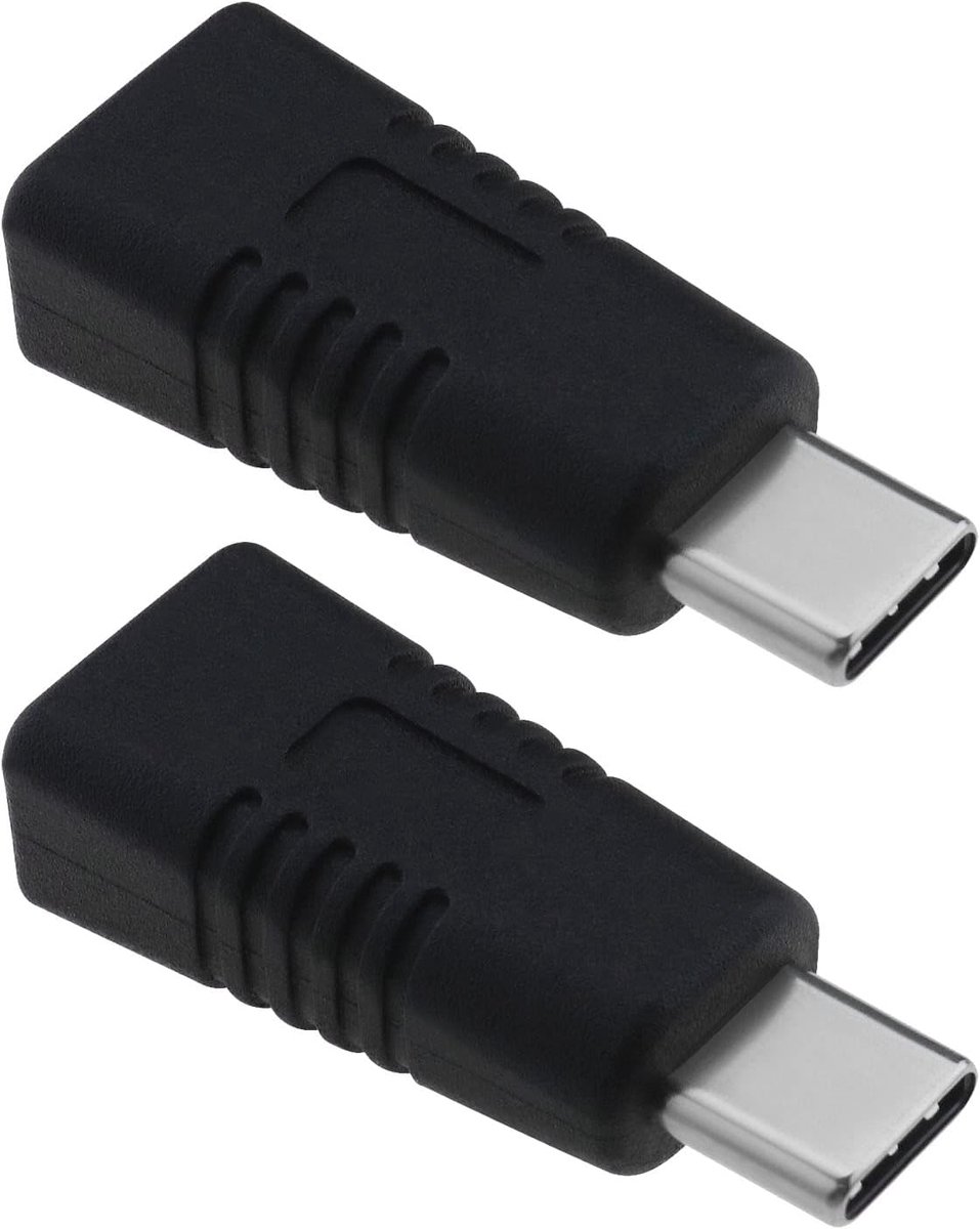 Adapter Type C naar Mini USB - 2 stuks - Duurzaam materiaal - Ondersteunt opladen en data synchronisatie - ShopVlot