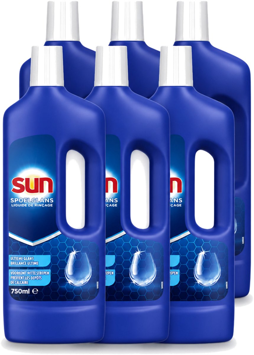 6 x Sun - Normaal - Spoelglans - 750 ml - Voordeelverpakking - 6 stuks