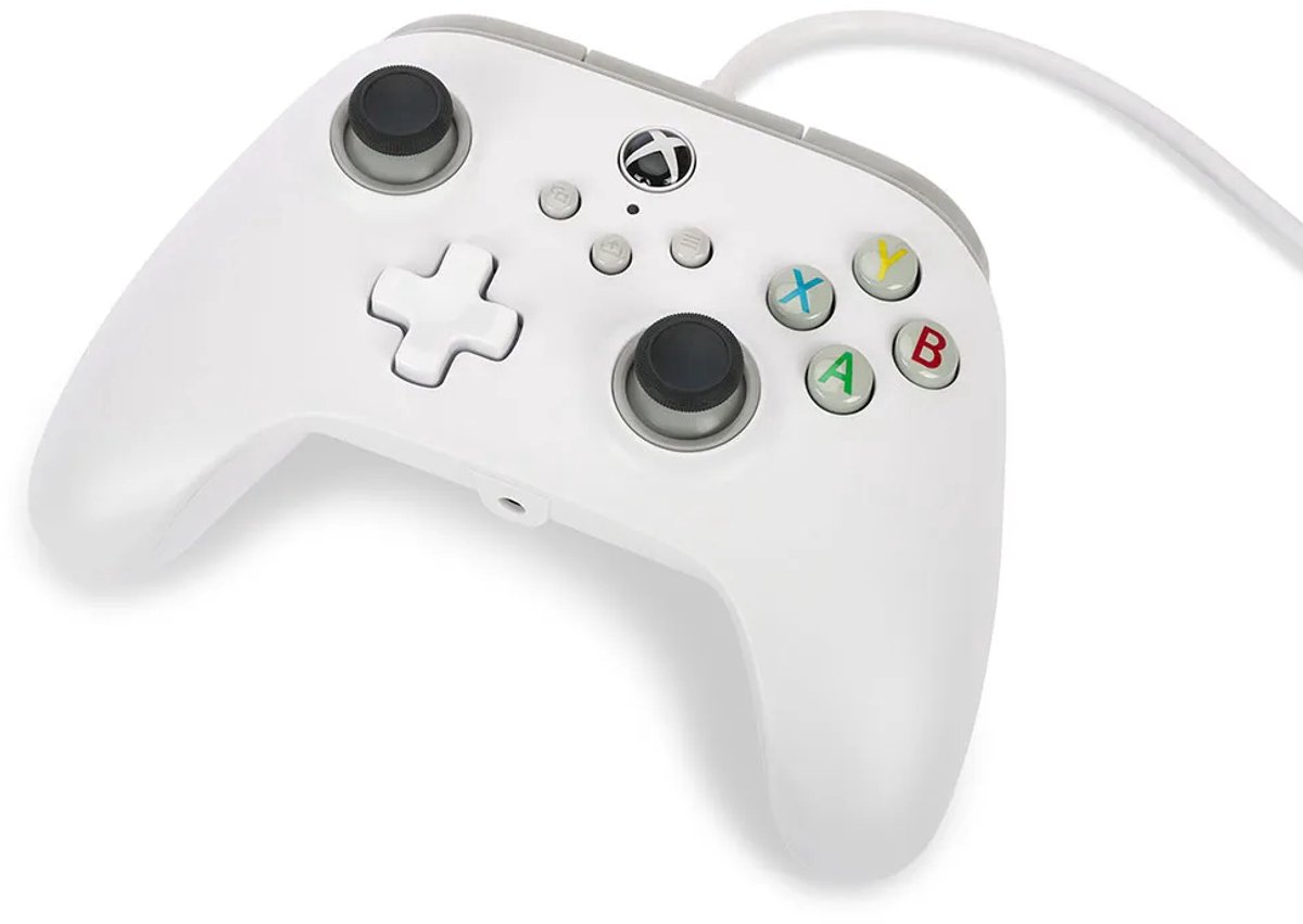 PowerA Bedrade Controller - Xbox Series X|S - Wit - 3m USB-kabel – foto 2