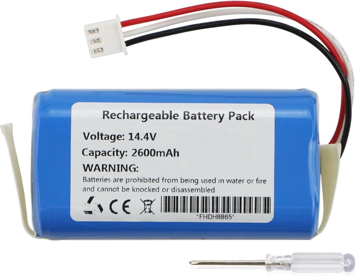 Robot Vacuum Batterie Compatible with Liectroux C30B Smart Saugroboter - Blaupunkt XBoost BPK-VCBB1XB - Proscenic Neo 820P 830P avec Aspirateurs RoboVac 14.4V 2600mAh