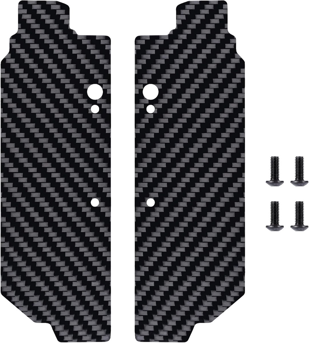 RC Rear A-armen spatbord voor 1/8 ARRMA KRATON 6S EXB Carbon Fiber Mud Flaps Fender Flares