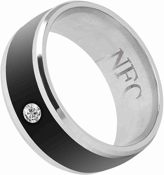 Ring NFC Multifunction Wearable Device voor Mobiele Telefoons-magniful Uiterlijk Smart Ring, Magic for Security Applications (maat8) — afbeelding 3