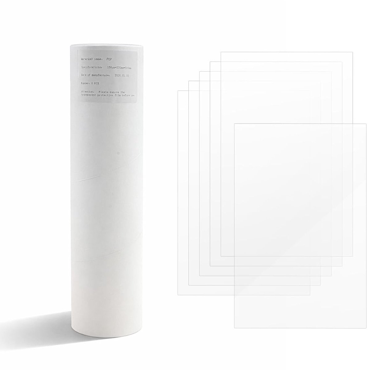 Geschikt voor ELEGOO Mars 5/Mars 5 Ultra/Mars 4/Mars 4 Ultra Resin 3D-printer, accessoires voor printer, hoge lichtdoorlatendheid 95% (273 x 176 x 0,15 mm)
