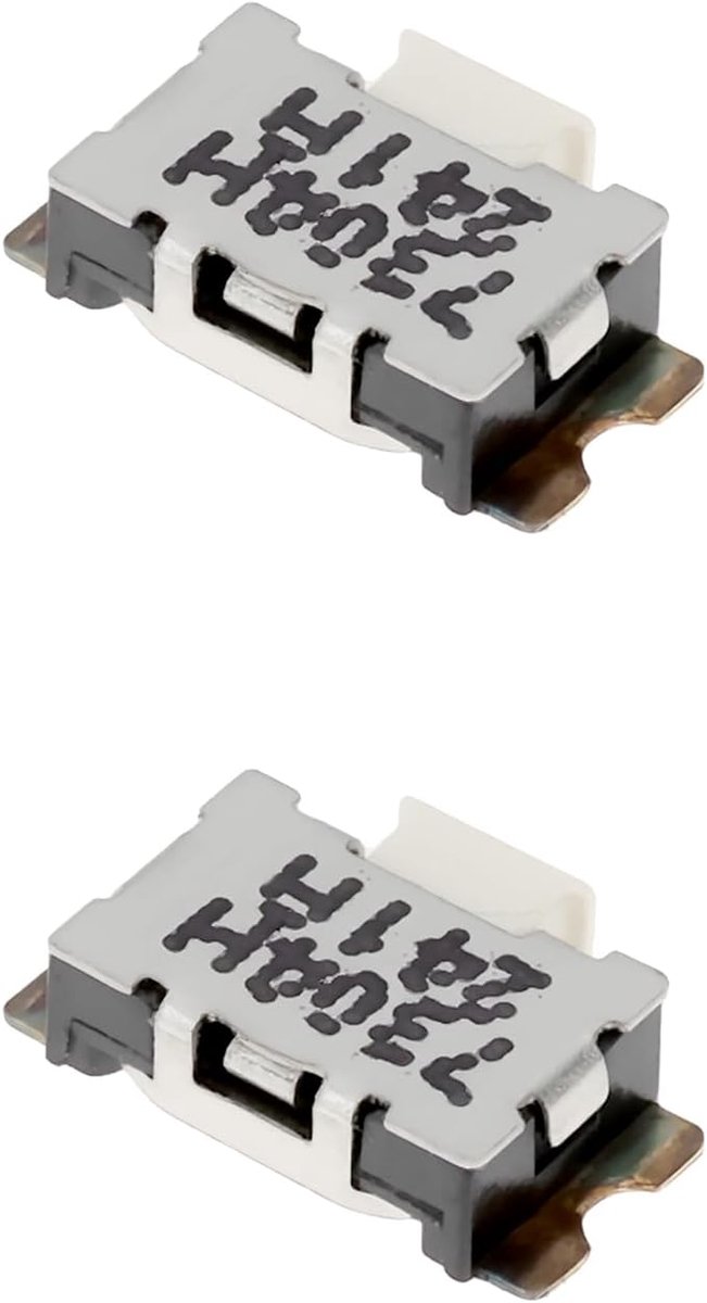 2 stks Auto Afstandsbediening Sleutelhanger Zijknop Micro Schakelaar KSS241A Compatibel met Alfa Romeo 146 145 155 GTV