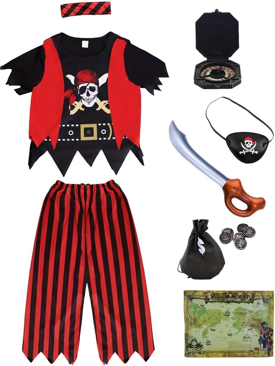 Halloween-kostuum voor kinderen, cosplay-outfit voor feestjes, podiumoptredens, carnaval, verkleedkleding